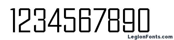 DiamanteSerial Light Regular Font, Number Fonts