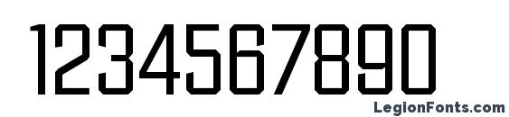 DiamanteSerial Regular Font, Number Fonts