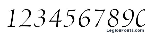 DibbyHandDB Normal Font, Number Fonts