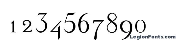 Dickens Font, Number Fonts