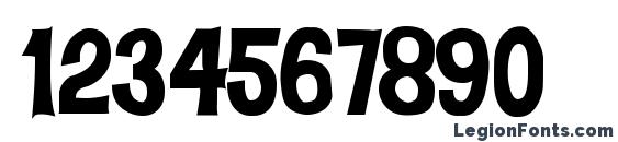 DickVanDyke Font, Number Fonts