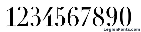 DidotLTStd Headline Font, Number Fonts