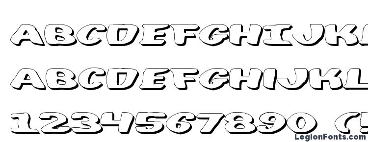 glyphs DiegoCon 3D font, сharacters DiegoCon 3D font, symbols DiegoCon 3D font, character map DiegoCon 3D font, preview DiegoCon 3D font, abc DiegoCon 3D font, DiegoCon 3D font