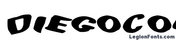 шрифт DiegoCon Scrambled, бесплатный шрифт DiegoCon Scrambled, предварительный просмотр шрифта DiegoCon Scrambled