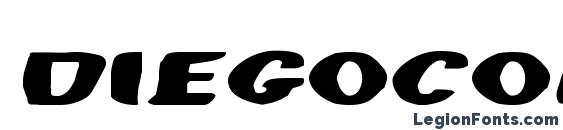 DiegoCon font, free DiegoCon font, preview DiegoCon font