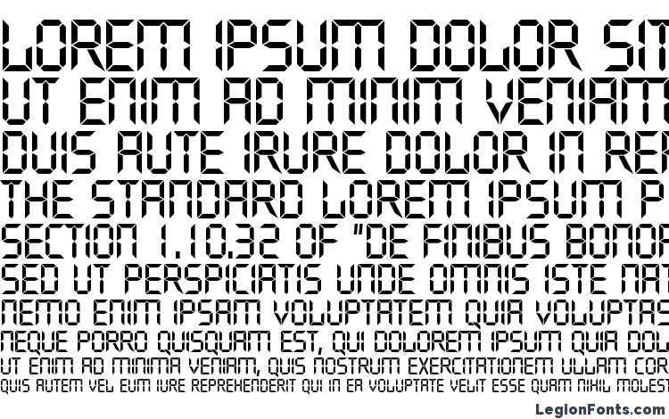 specimens Digiface Regular font, sample Digiface Regular font, an example of writing Digiface Regular font, review Digiface Regular font, preview Digiface Regular font, Digiface Regular font