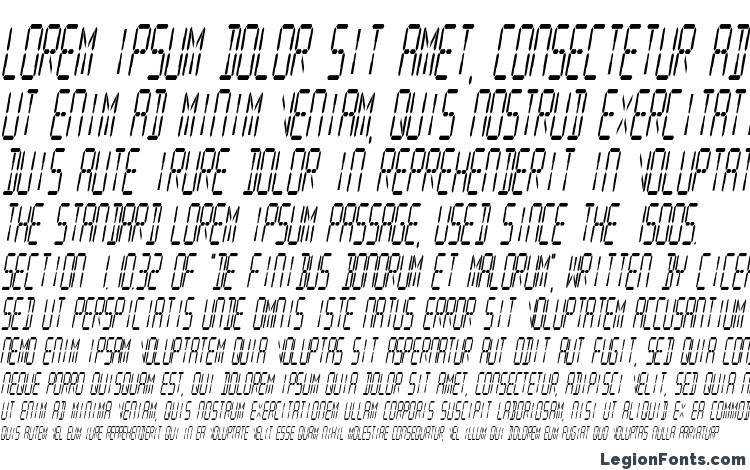 specimens Digital Readout Condensed font, sample Digital Readout Condensed font, an example of writing Digital Readout Condensed font, review Digital Readout Condensed font, preview Digital Readout Condensed font, Digital Readout Condensed font