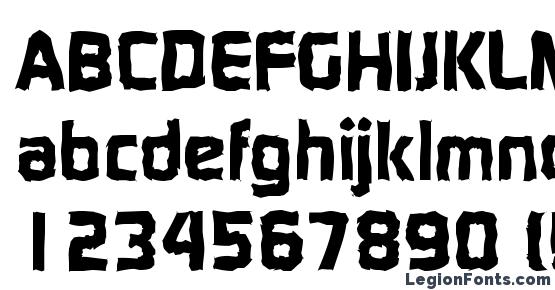 DigitalRandom Xbold Regular Font Download Free / LegionFonts