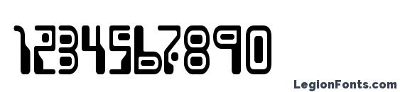Dignity Of Labour Font, Number Fonts