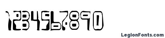 DignityOfLabourGaunt Font, Number Fonts