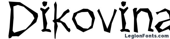 шрифт Dikovinac, бесплатный шрифт Dikovinac, предварительный просмотр шрифта Dikovinac