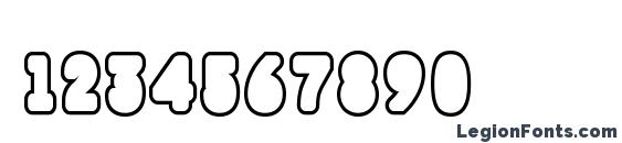 Dill Font, Number Fonts