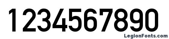 DIN 1451 Mittelschrift LT Alternate Font, Number Fonts