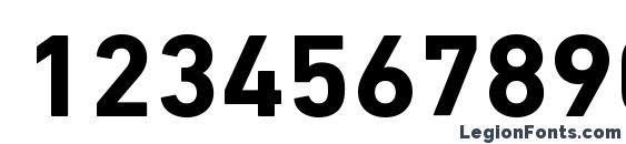 DIN Next LT Arabic Bold Font, Number Fonts