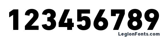 DIN Next LT Arabic Heavy Font, Number Fonts