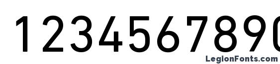 DIN Next LT Arabic Regular Font, Number Fonts