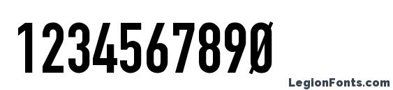 Dinen Font, Number Fonts