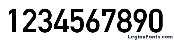 DINMittelschriftStd Font, Number Fonts