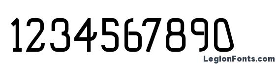 Dipper MF Demi Bold Font, Number Fonts