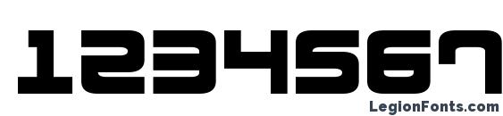 Direktor Font, Number Fonts