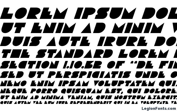 specimens Disco Deck Italic font, sample Disco Deck Italic font, an example of writing Disco Deck Italic font, review Disco Deck Italic font, preview Disco Deck Italic font, Disco Deck Italic font