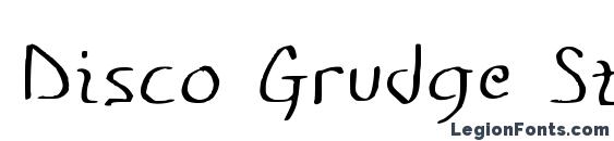 Disco Grudge Stroked (Window) Medium Font