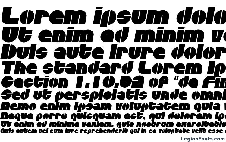 specimens Disco Italic font, sample Disco Italic font, an example of writing Disco Italic font, review Disco Italic font, preview Disco Italic font, Disco Italic font
