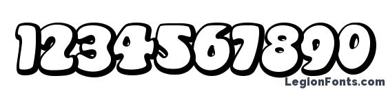 Disko Font, Number Fonts