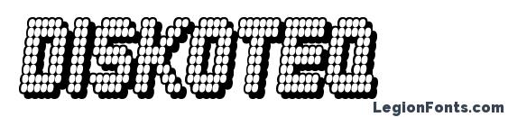Diskoteq font, free Diskoteq font, preview Diskoteq font