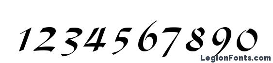 DiskusDMed Font, Number Fonts