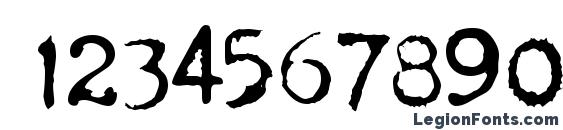 Dislexiæ Font, Number Fonts