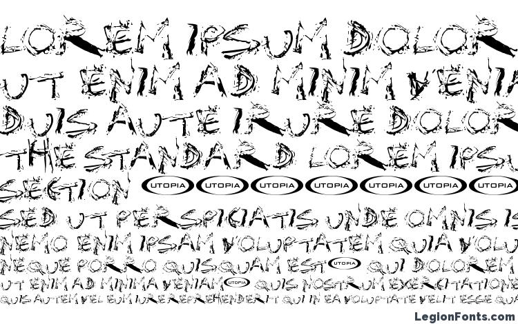 specimens Distortia font, sample Distortia font, an example of writing Distortia font, review Distortia font, preview Distortia font, Distortia font