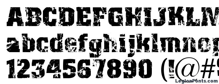 glyphs Distress font, сharacters Distress font, symbols Distress font, character map Distress font, preview Distress font, abc Distress font, Distress font