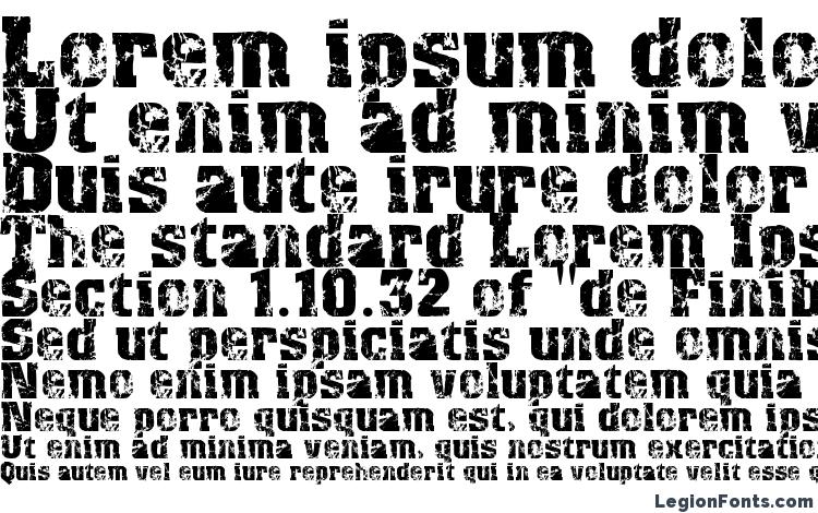 specimens Distress font, sample Distress font, an example of writing Distress font, review Distress font, preview Distress font, Distress font