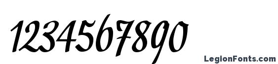 Divina Font, Number Fonts