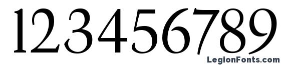 Divona Font, Number Fonts