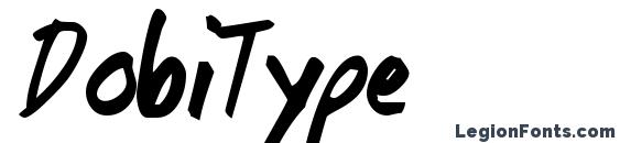 DobiType font, free DobiType font, preview DobiType font