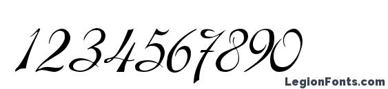 Dobkin Plain Font, Number Fonts