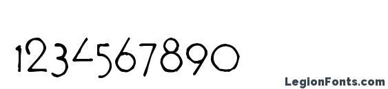 Doctorbob Font, Number Fonts