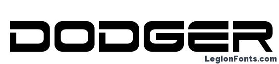 Dodger Condensed font, free Dodger Condensed font, preview Dodger Condensed font