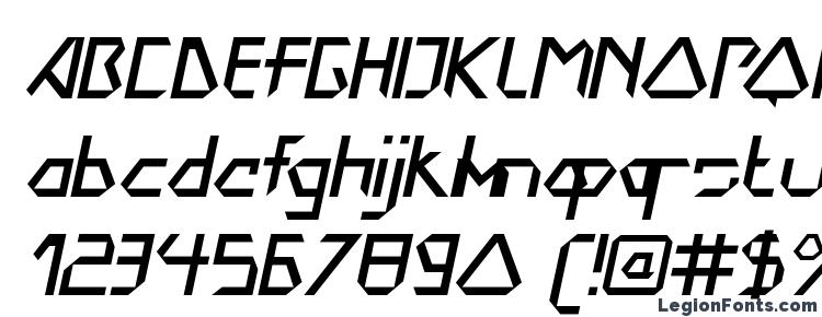 glyphs DokterBryce Italic font, сharacters DokterBryce Italic font, symbols DokterBryce Italic font, character map DokterBryce Italic font, preview DokterBryce Italic font, abc DokterBryce Italic font, DokterBryce Italic font