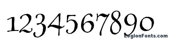 DollhouseC Font, Number Fonts