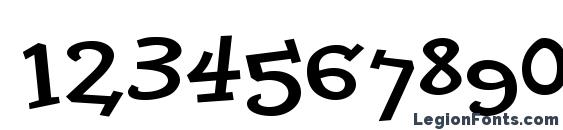 Dolorescyr extrabold Font, Number Fonts