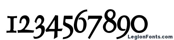 Dolphin Bold Font, Number Fonts