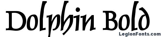 шрифт Dolphin Bold, бесплатный шрифт Dolphin Bold, предварительный просмотр шрифта Dolphin Bold