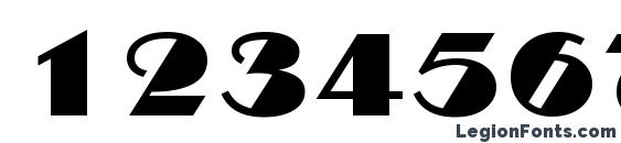 Domaign Regular Font, Number Fonts