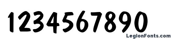 DomCasualStd Font, Number Fonts