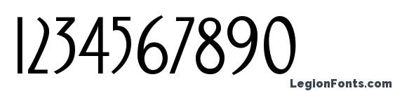 DomingoALT Font, Number Fonts