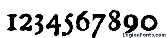 Dominican Small Caps Font, Number Fonts