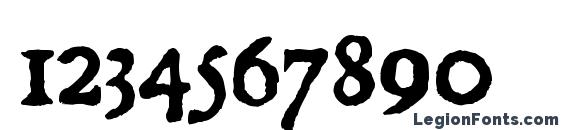 Dominican Font, Number Fonts